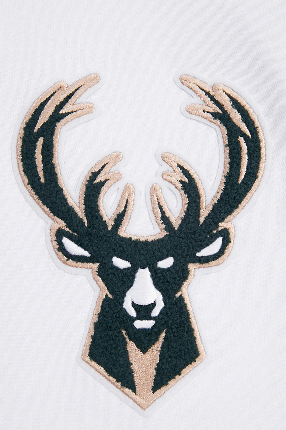 NBA MILWAUKEE BUCKS CLASSIC CHENILLE MEN'S PULLOVER HOODIE