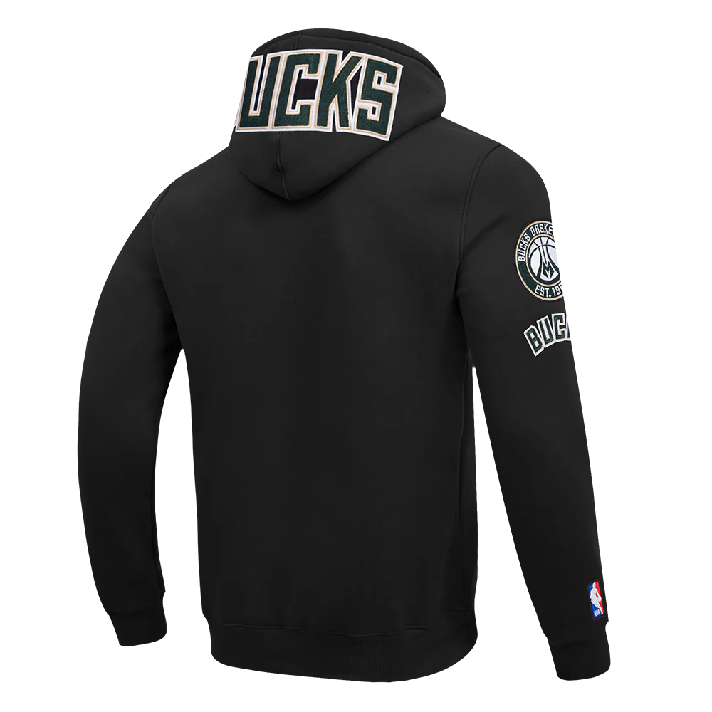 NBA MILWAUKEE BUCKS GIANNIS ANTETOKOUNMPO #34 CLASSIC PNN MEN'S DK PO HOODIE