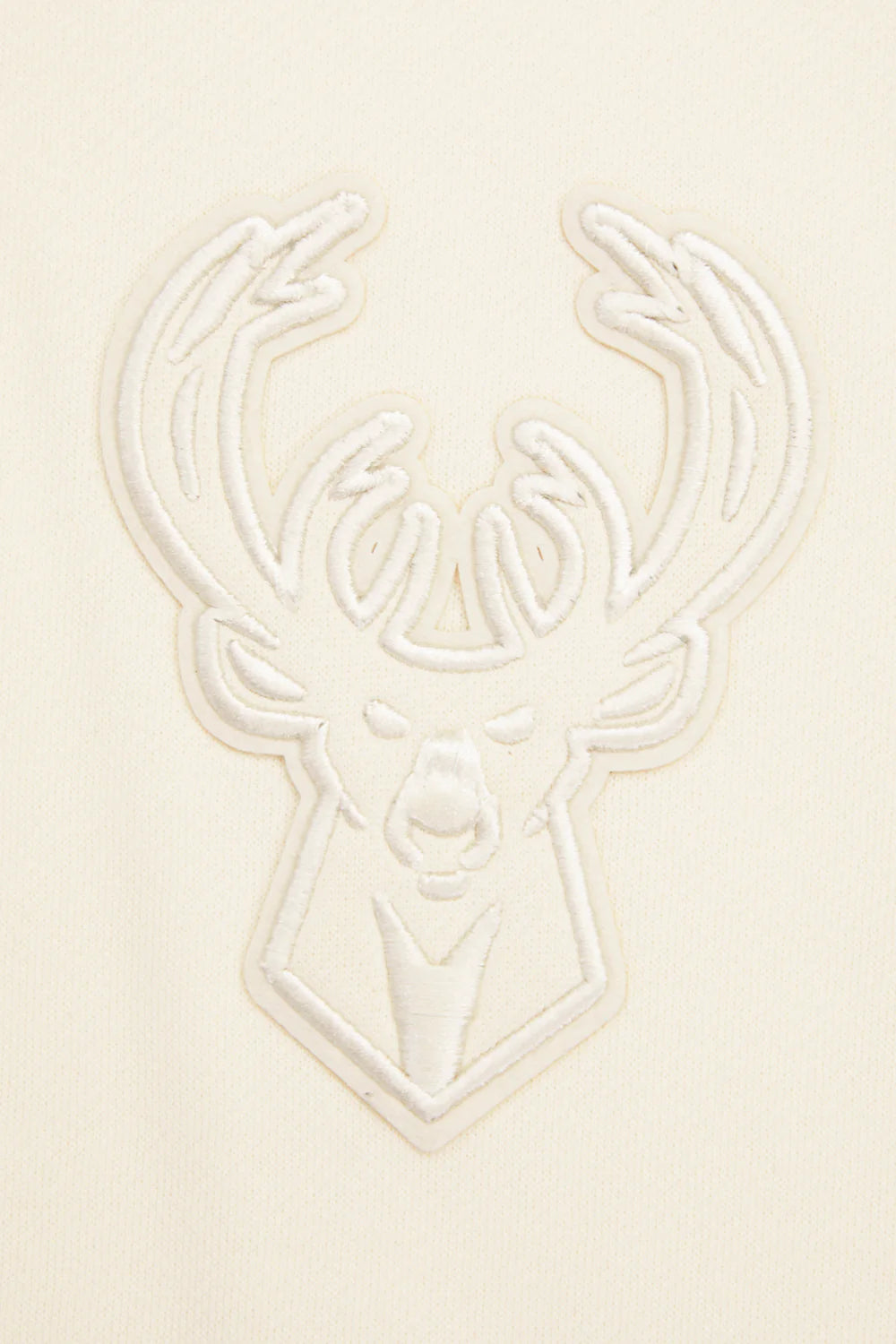 NBA MILWAUKEE BUCKS NEUTRAL DROP SHOULDER MEN'S PULLOVER HOODIE