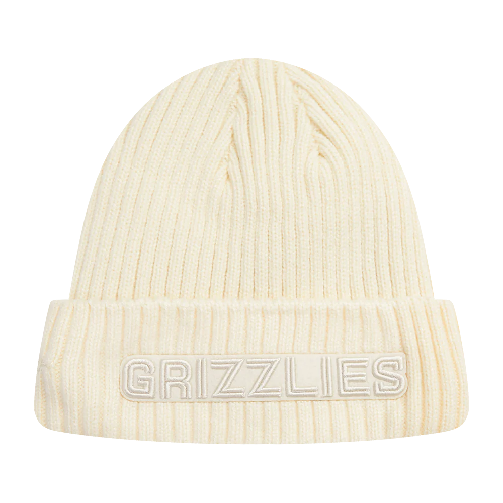 NBA MEMPHIS GRIZZLIES NEUTRAL BEANIE