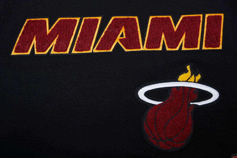 NBA MIAMI HEAT RETRO CLASSIC MEN'S STRIPED TEE