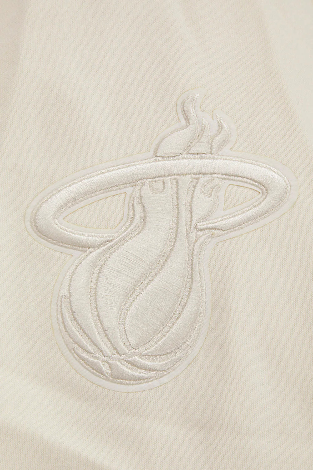 NBA MIAMI HEAT NEUTRAL DROP SHOULDER FLEECE PULLOVER HOODIE