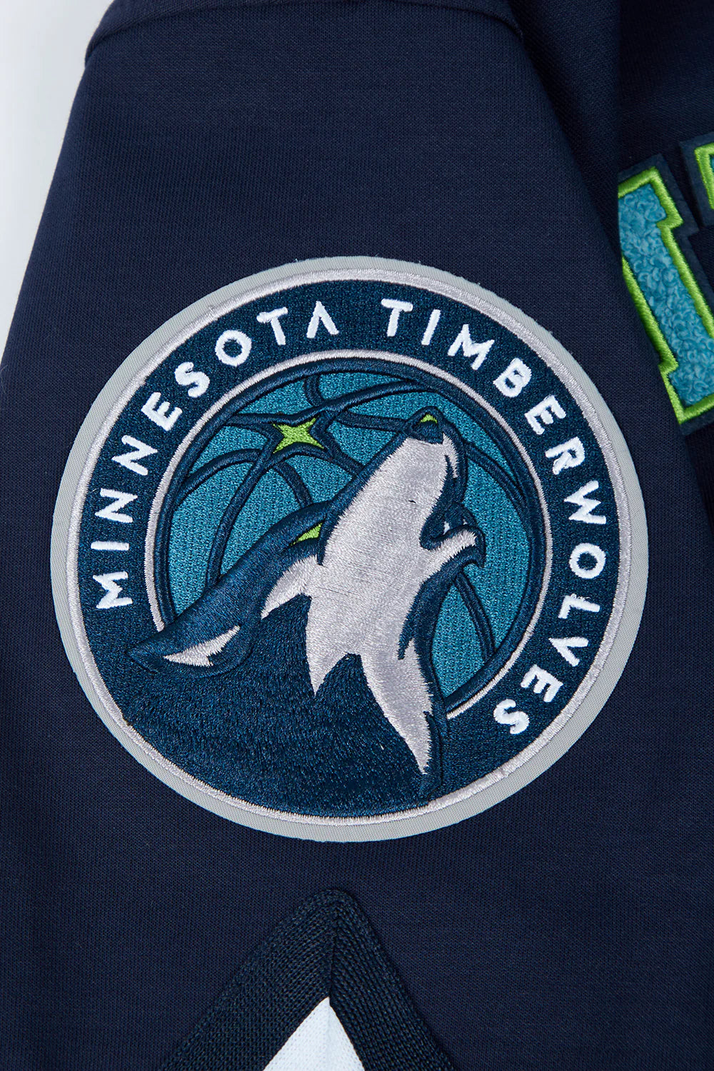 NBA MINNESOTA TIMBERWOLVES CLASSIC MEN'S PRO SS DOUBLE KNIT JACKET