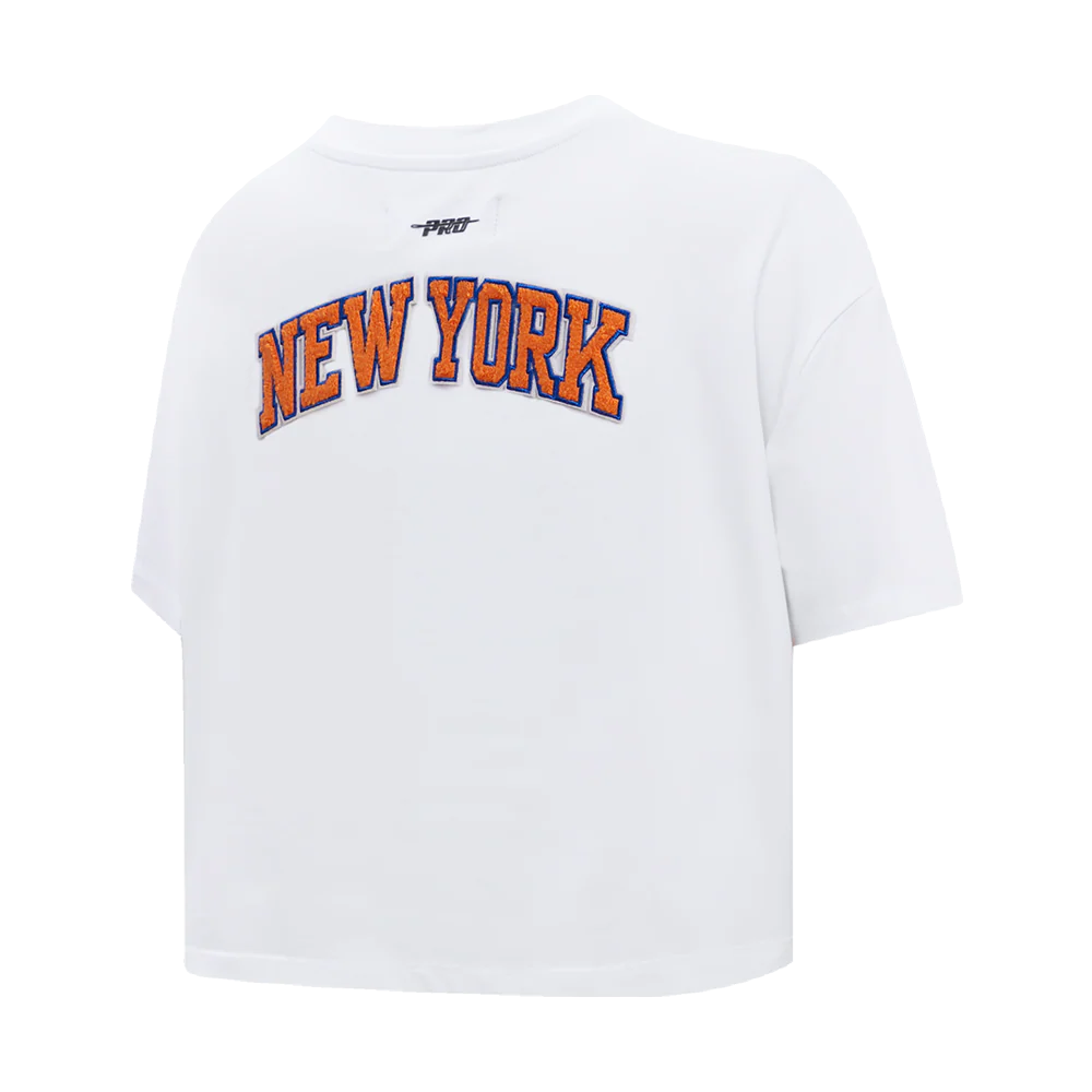 NBA NEW YORK KNICKS CLASSIC WOMEN'S BOXY TEE