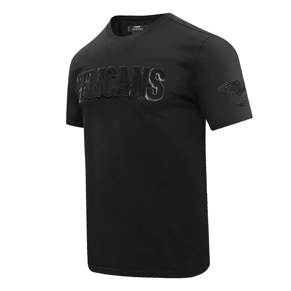 NBA NEW ORLEANS PELICANS TRIPLE BLACK MEN'S TEE