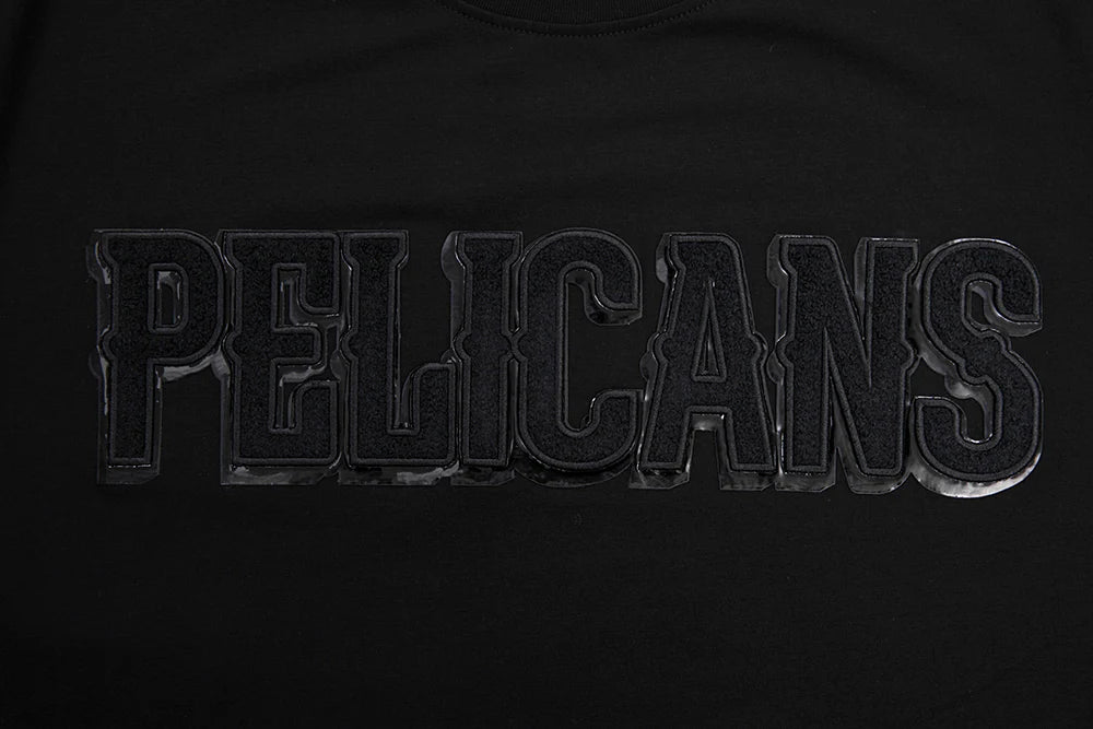 NBA NEW ORLEANS PELICANS TRIPLE BLACK MEN'S TEE