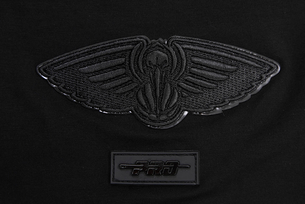 NBA NEW ORLEANS PELICANS TRIPLE BLACK MEN'S TEE