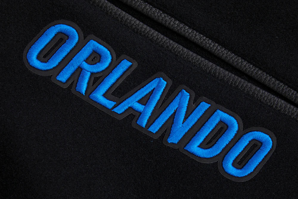 NBA ORLANDO MAGIC MASHUP MEN'S RIB WOOL VARSITY JACKET