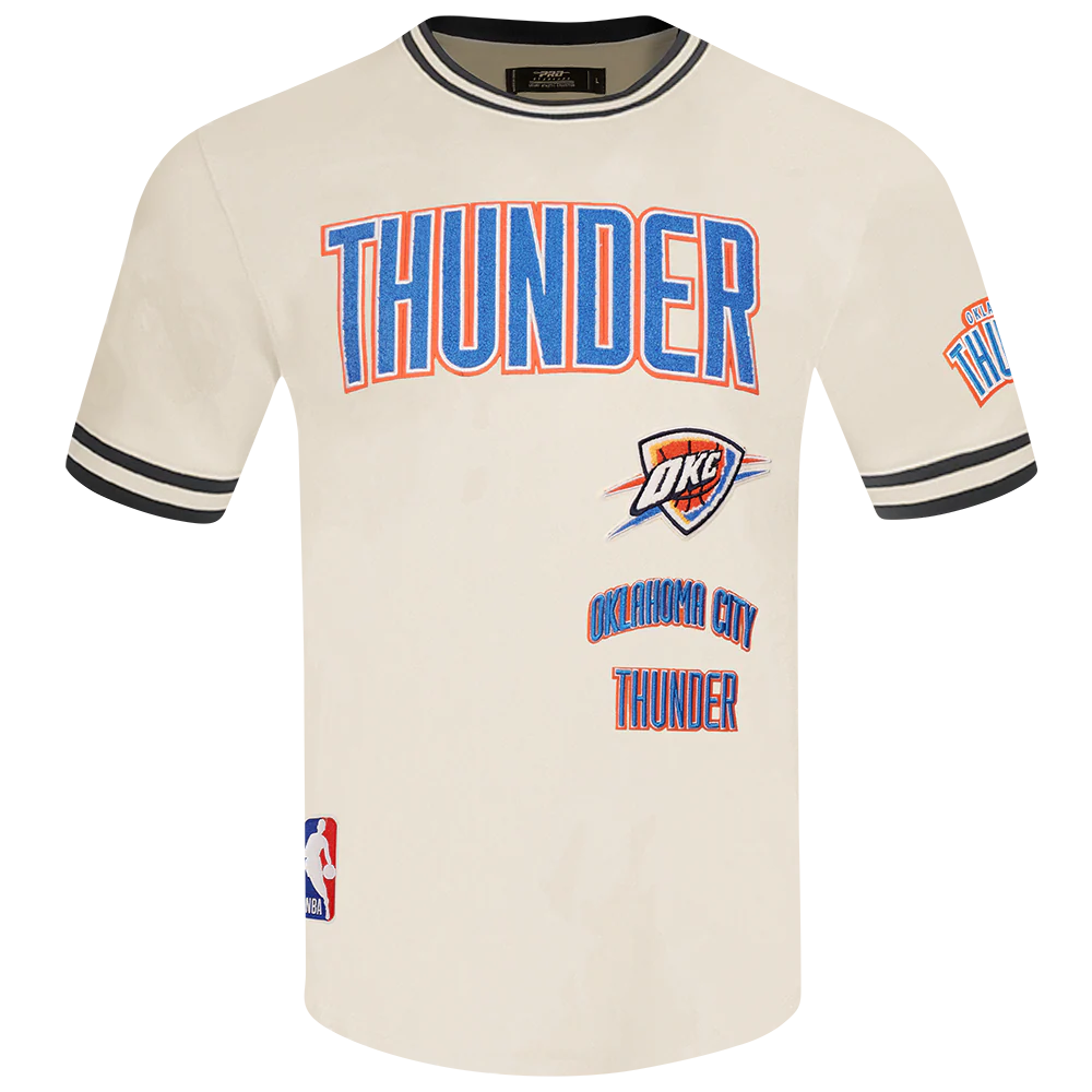 NBA OKLAHOMA CITY THUNDER RETRO CLASSIC MEN'S TEE