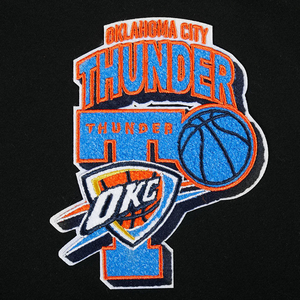 OKLAHOMA CITY THUNDER NBA FINALS 2025 BIG BOY'S RIB FLEECE PO HOODIE
