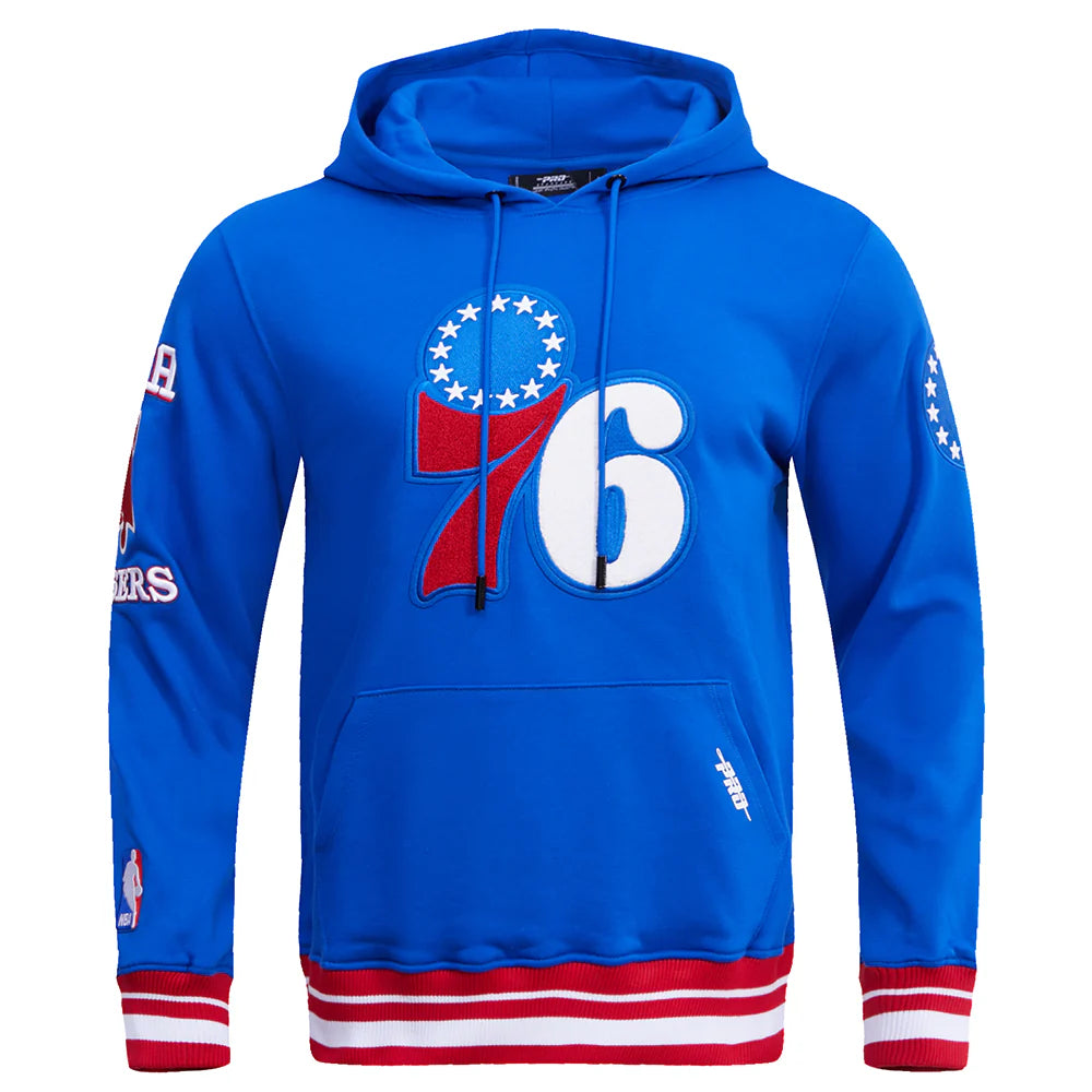 NBA PHILADELPHIA 76ERS RETRO CLASSIC MEN'S PULLOVER HOODIE