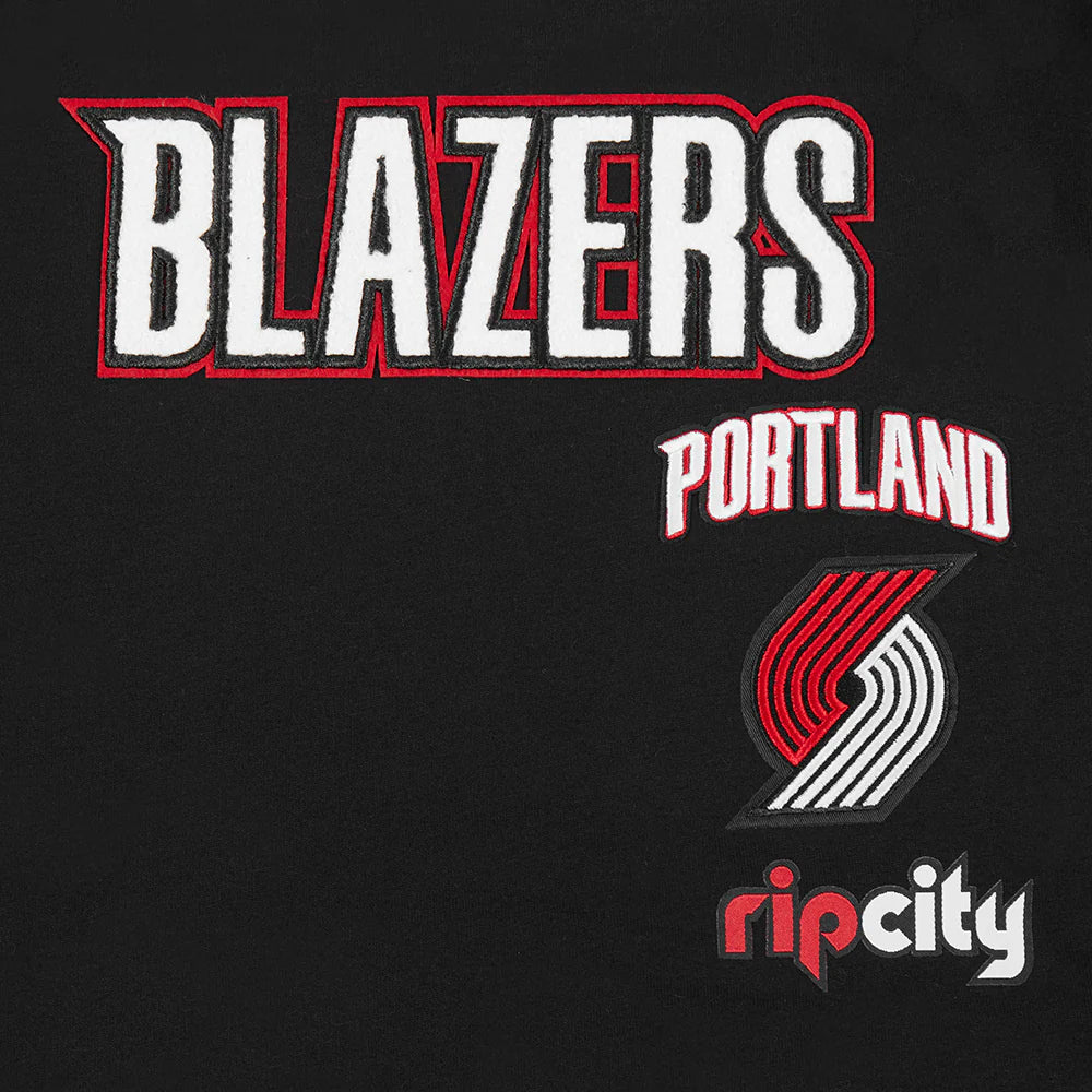 NBA PORTLAND TRAIL BLAZERS RETRO CLASSIC TODDLER GIRLS SHORT SLEEVE BOXY TEE