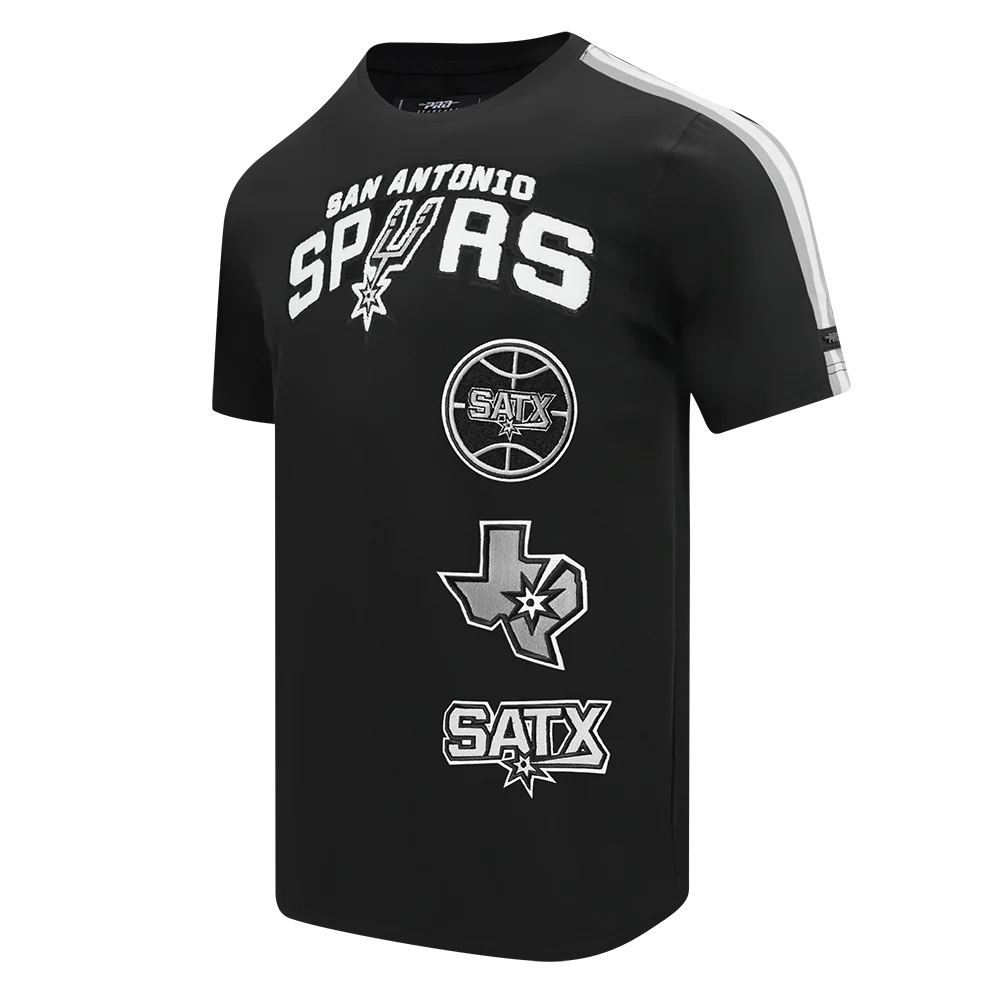 NBA SAN ANTONIO SPURS RETRO CLASSIC MEN'S STRIPED TEE