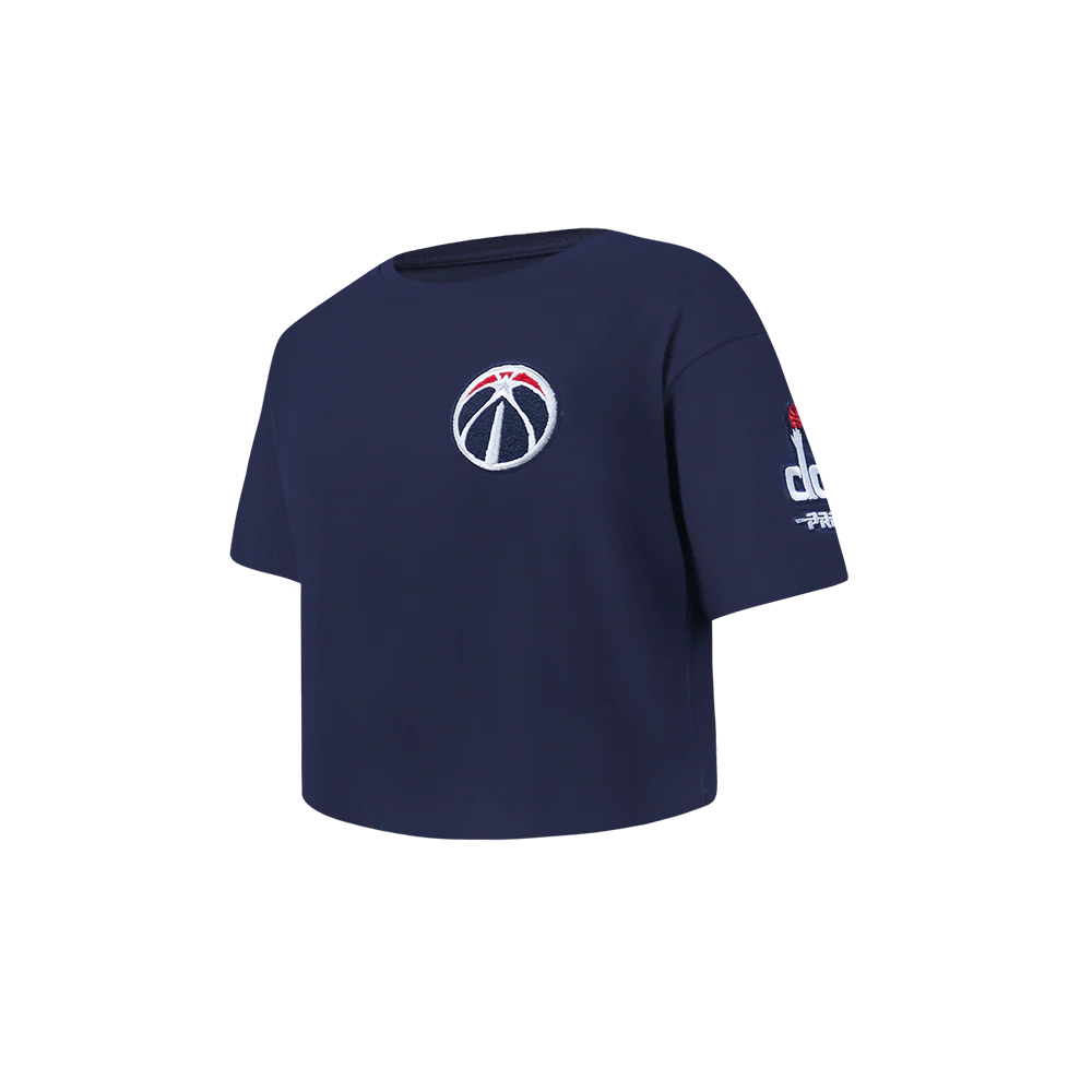 NBA WASHINGTON WIZARDS CLASSIC TODDLER GIRLS SHORT SLEEVE BOXY TEE