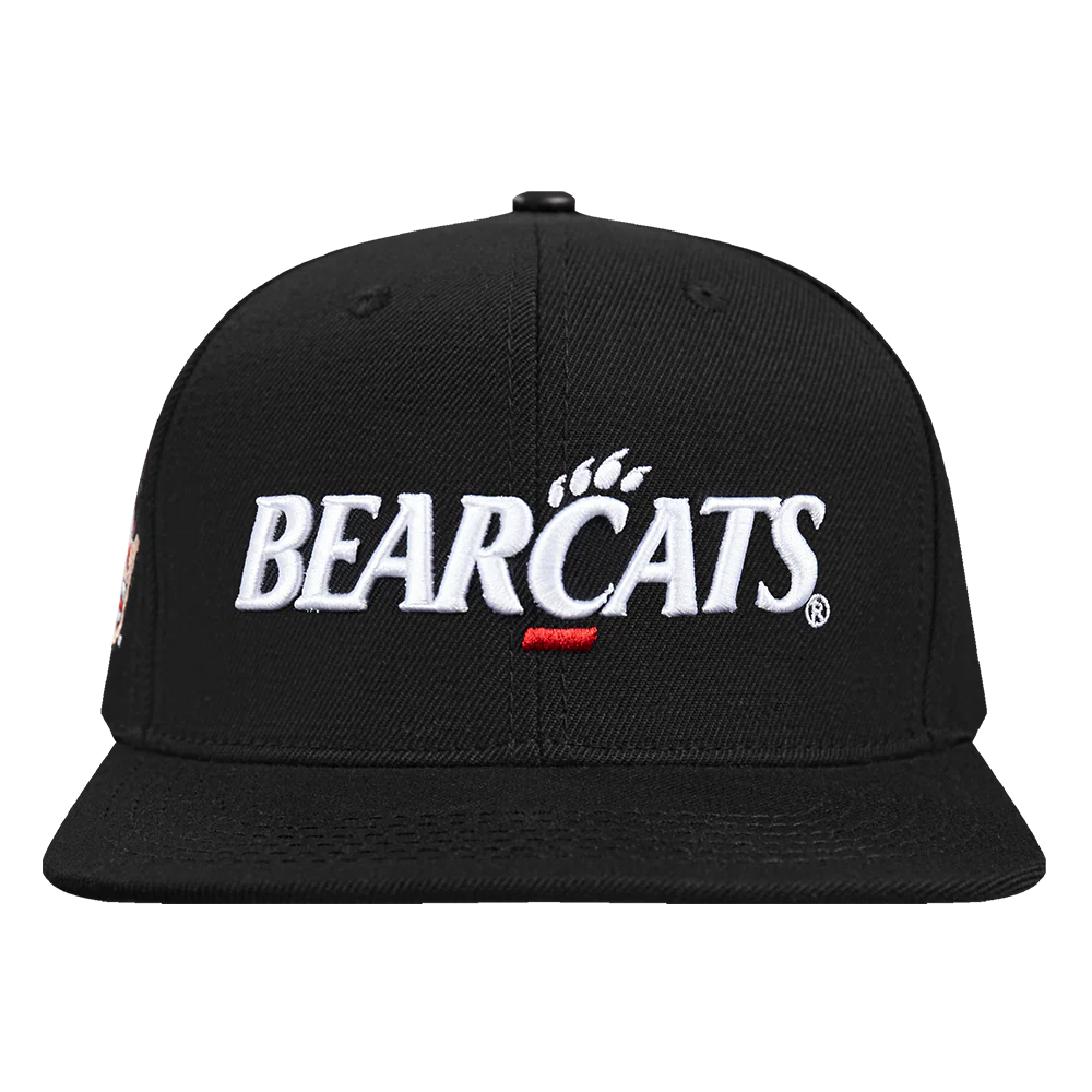 UNIVERSITY OF CINCINNATI CLASSIC UNISEX STACKED LOGO WOOL SNAPBACK