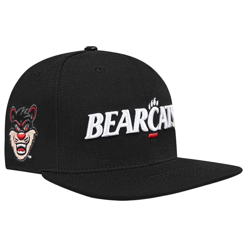 UNIVERSITY OF CINCINNATI CLASSIC UNISEX STACKED LOGO WOOL SNAPBACK