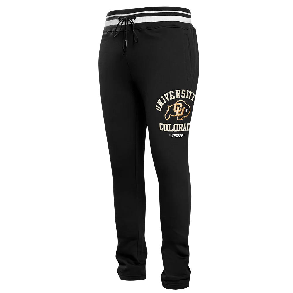 UNIVERSITY OF COLORADO CLASSIC MEN'S STACKED LOGO SWEATPANT