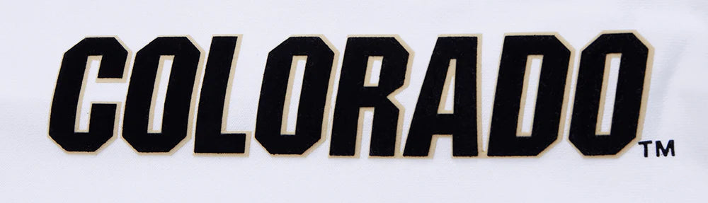 UNIVERSITY OF COLORADO CLASSIC MEN'S STACKED LOGO PULLOVER HOODIE