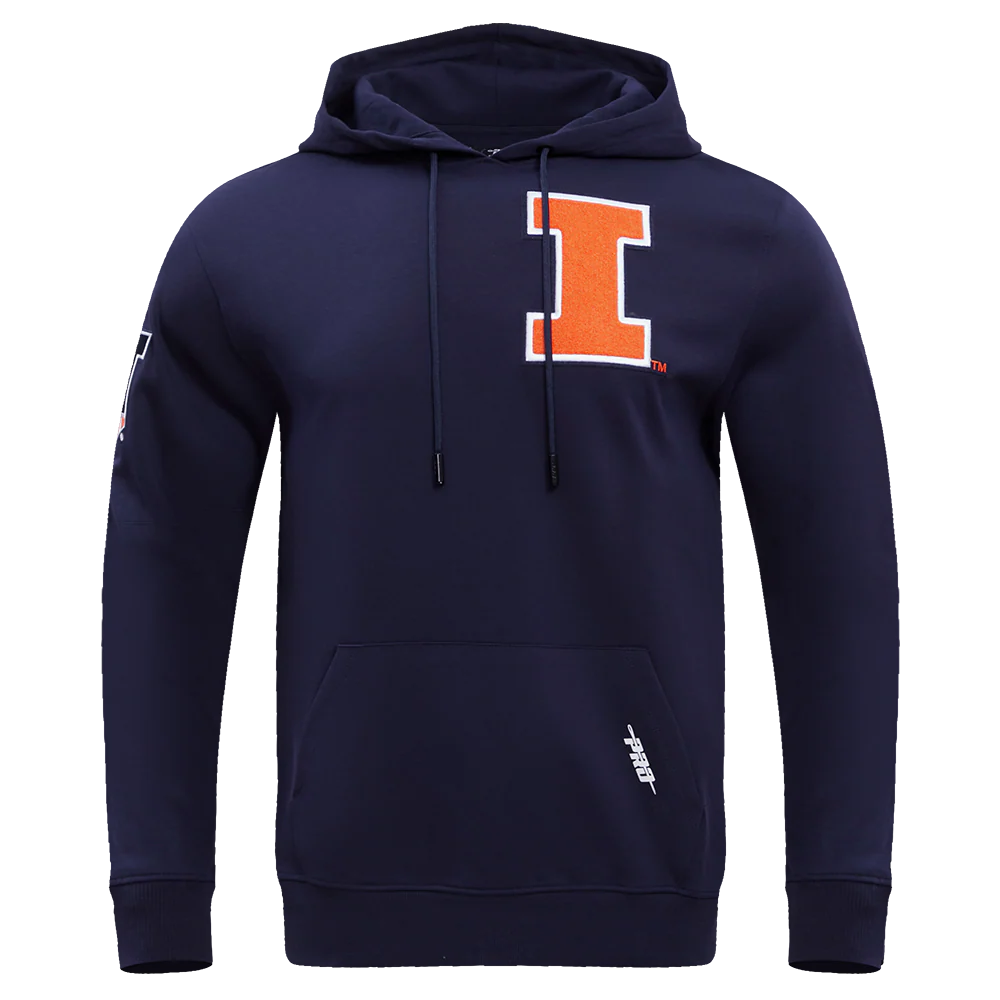 UNIVERSITY OF ILLINOIS URBANA-CHAMPAIGN CLASSIC MEN'S PO HOODIE
