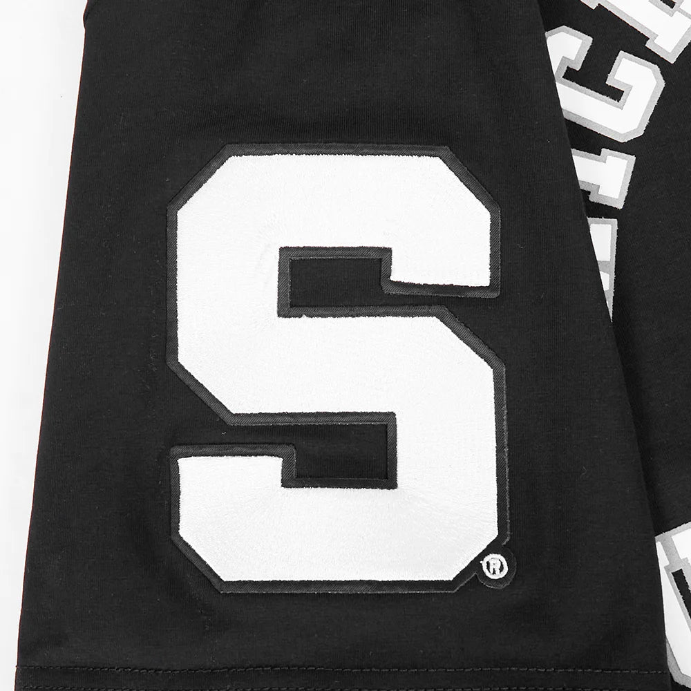 MICHIGAN STATE UNIVERSITY CLASSIC MEN'S STACKED LOGO TEE