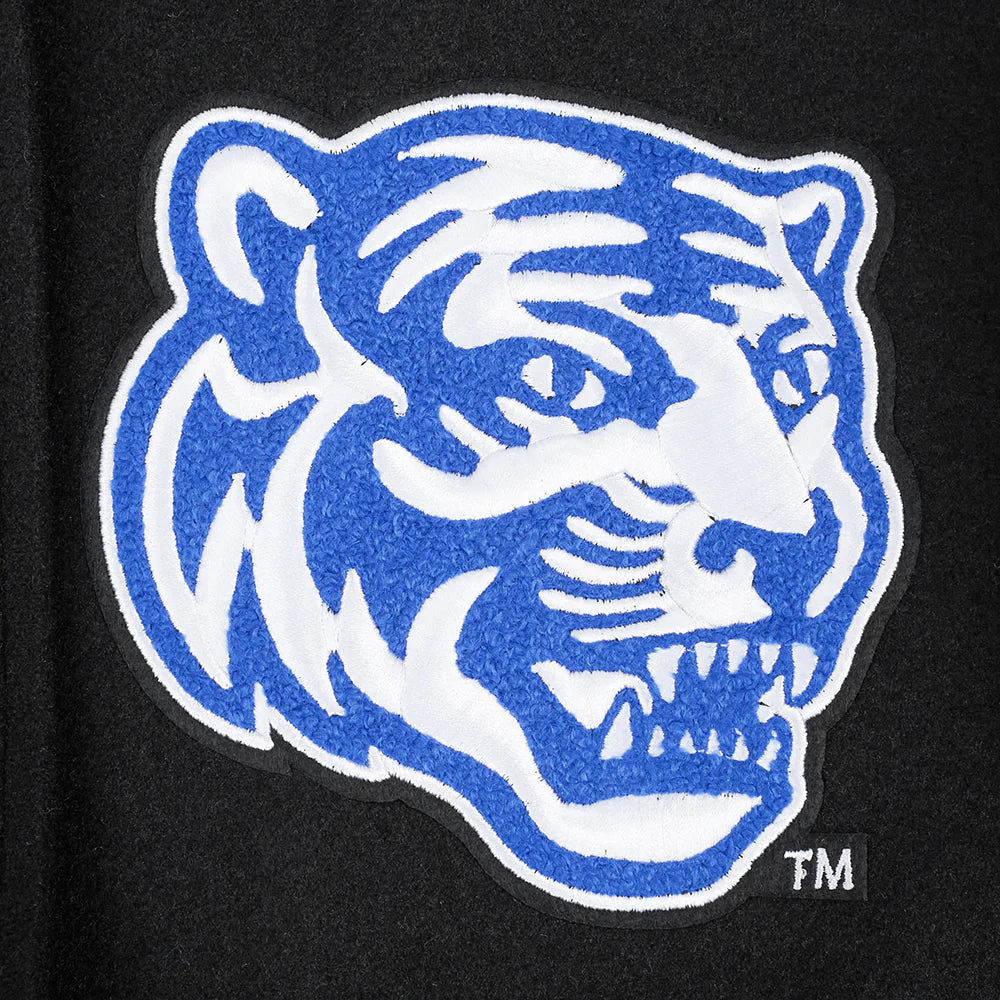 UNIVERSITY OF MEMPHIS CLASSIC WOMEN'S RIB WOOL VARSITY JACKET