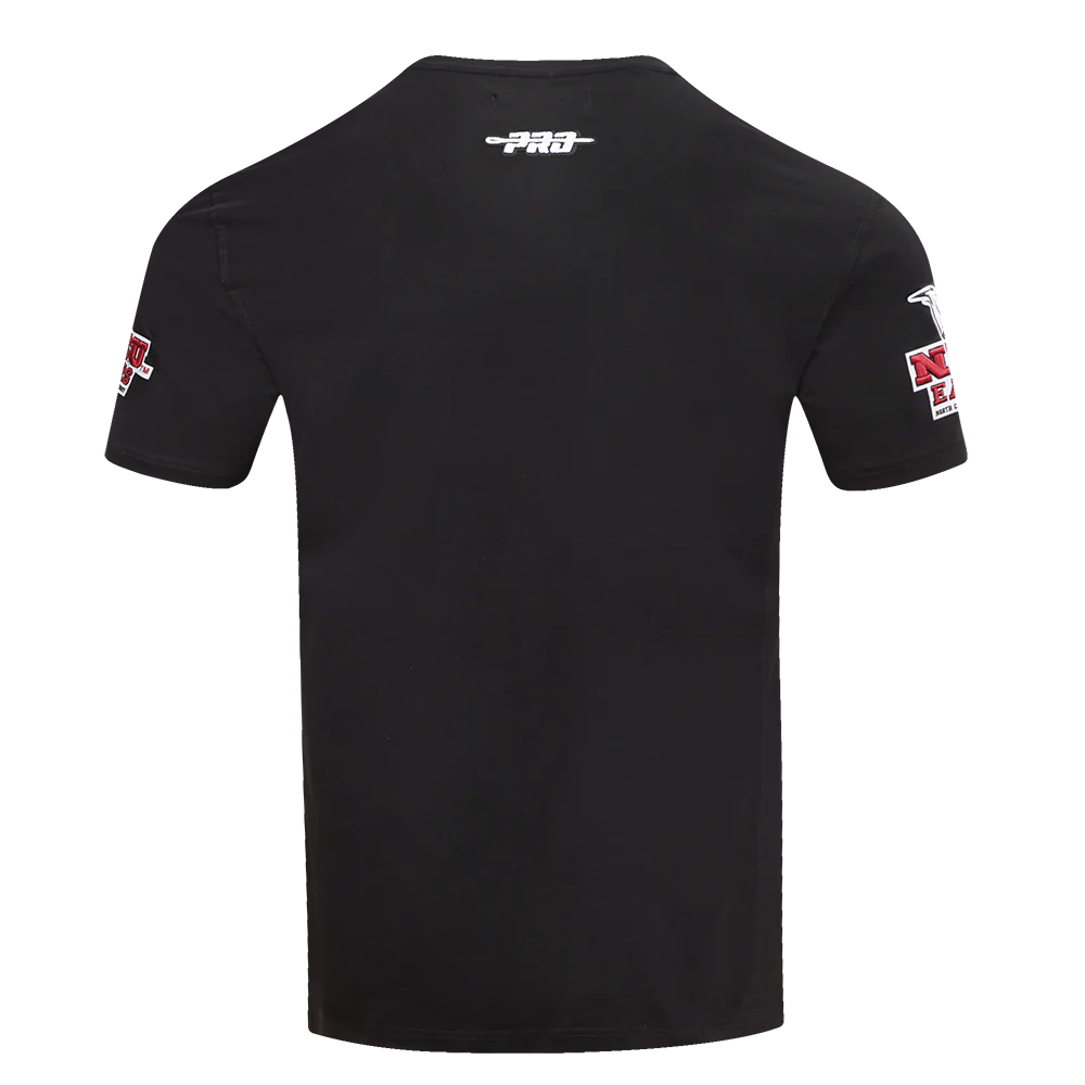 NORTH CAROLINA CENTRAL UNIVERSITY CLASSIC MEN'S STACKED LOGO TEE