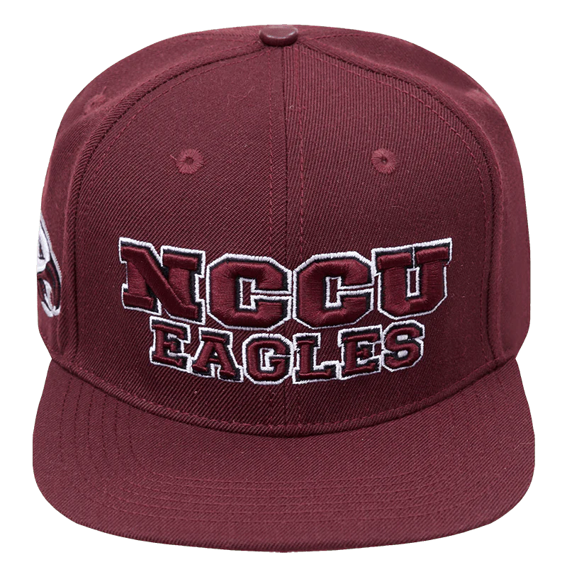 NORTH CAROLINA CENTRAL UNIVERSITY CLASSIC UNISEX STACKED LOGO SNAPB