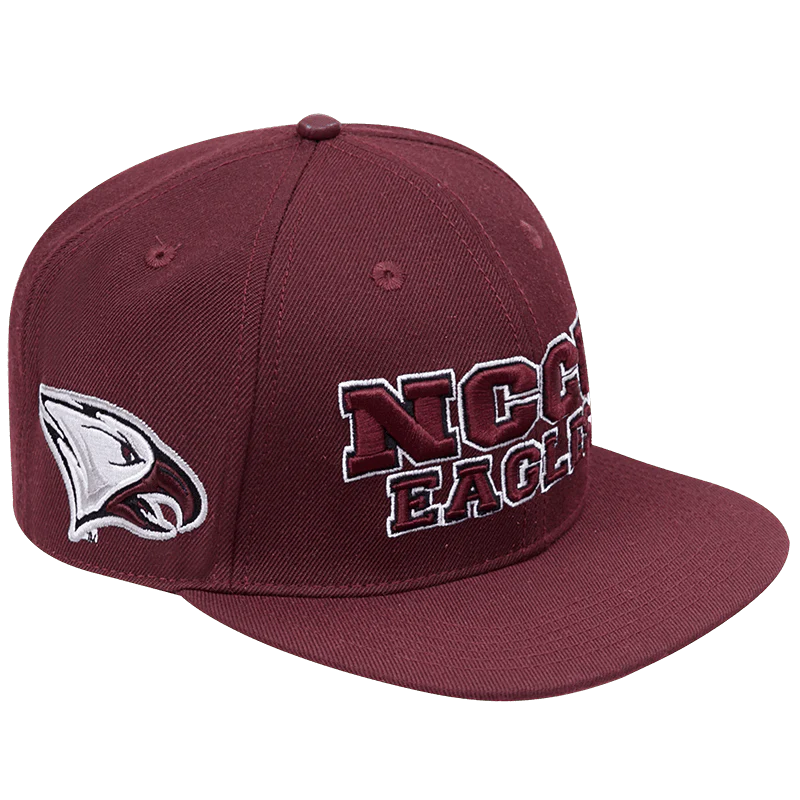 NORTH CAROLINA CENTRAL UNIVERSITY CLASSIC UNISEX STACKED LOGO SNAPB