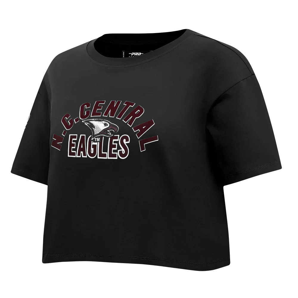 NORTH CAROLINA CENTRAL UNIVERSITY CLASSIC SINGLE JERSEY BOXY TEE