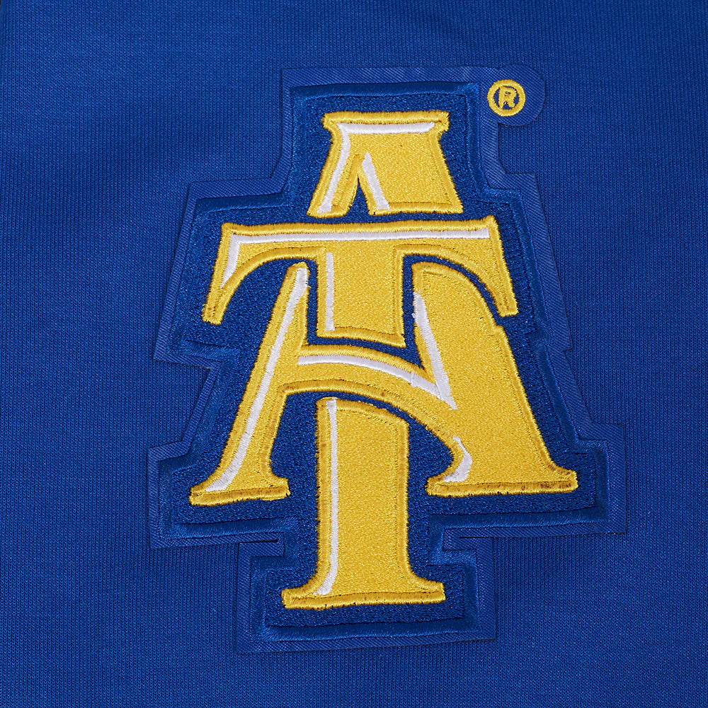 NORTH CAROLINA A&T STATE UNIVERSITY CLASSIC DOUBLE KNIT PULLOVER HOODIE