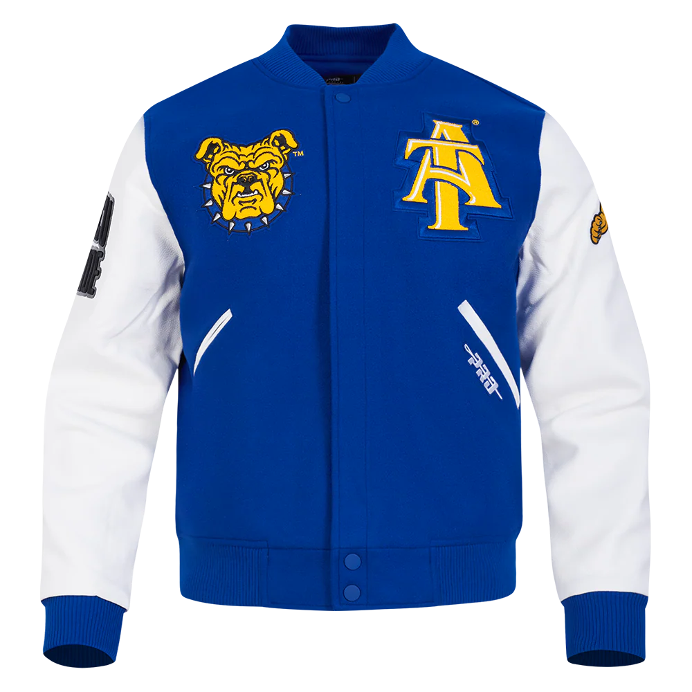 NORTH CAROLINA A&T STATE UNIVERSITY CLASSIC WOOL VARSITY JACKET