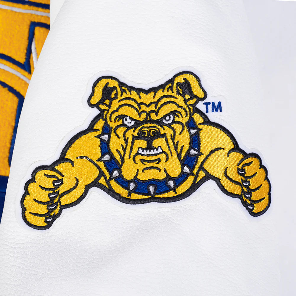 NORTH CAROLINA A&T STATE UNIVERSITY CLASSIC WOOL VARSITY JACKET