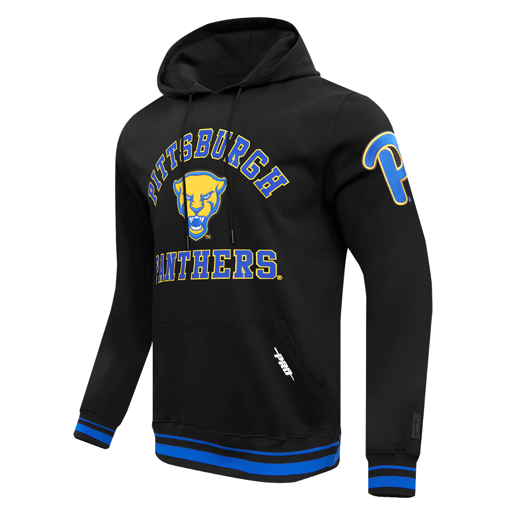 UNIVERSITY OF PITTSBURGH CLASSIC MEN'S STACKED LOGO PULLOVER HOODIE