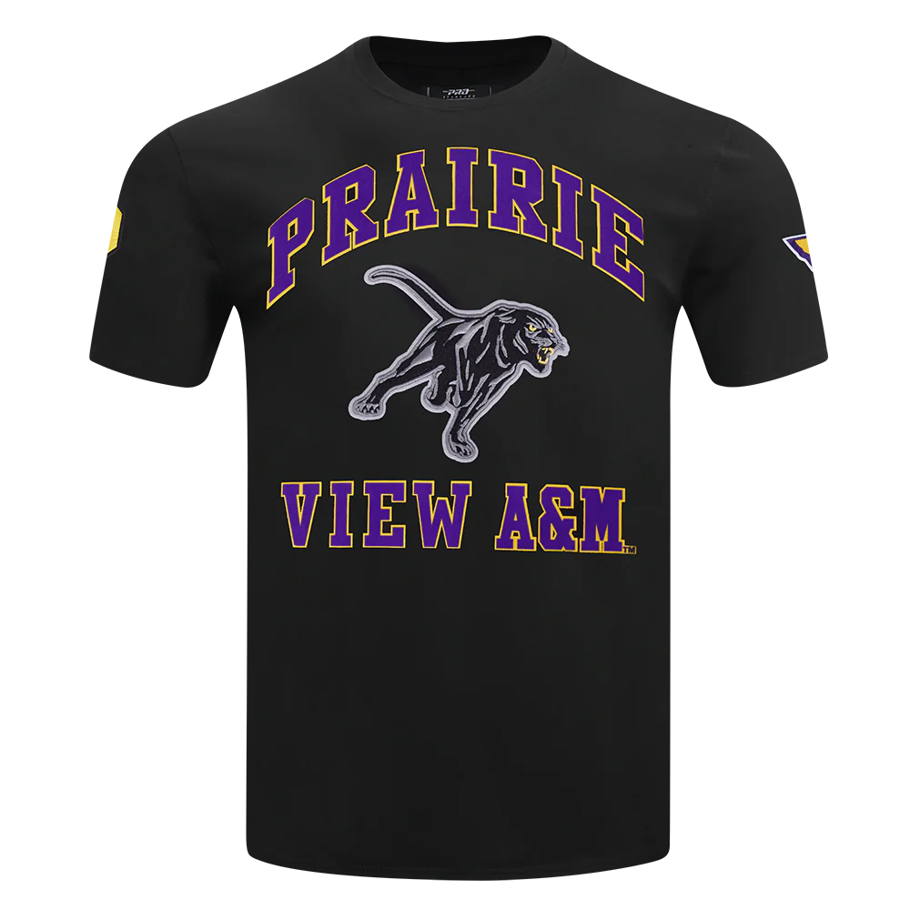 PRAIRIE VIEW A&M UNIVERSITY CLASSIC MEN'S STACKED LOGO TEE