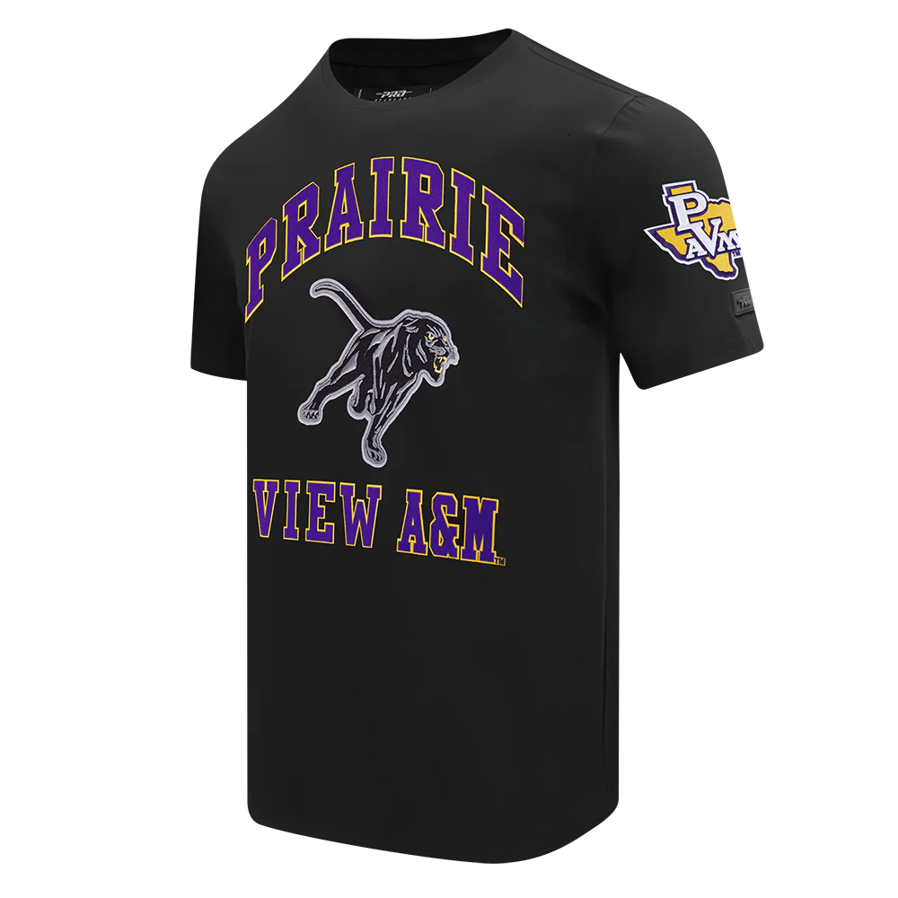PRAIRIE VIEW A&M UNIVERSITY CLASSIC MEN'S STACKED LOGO TEE