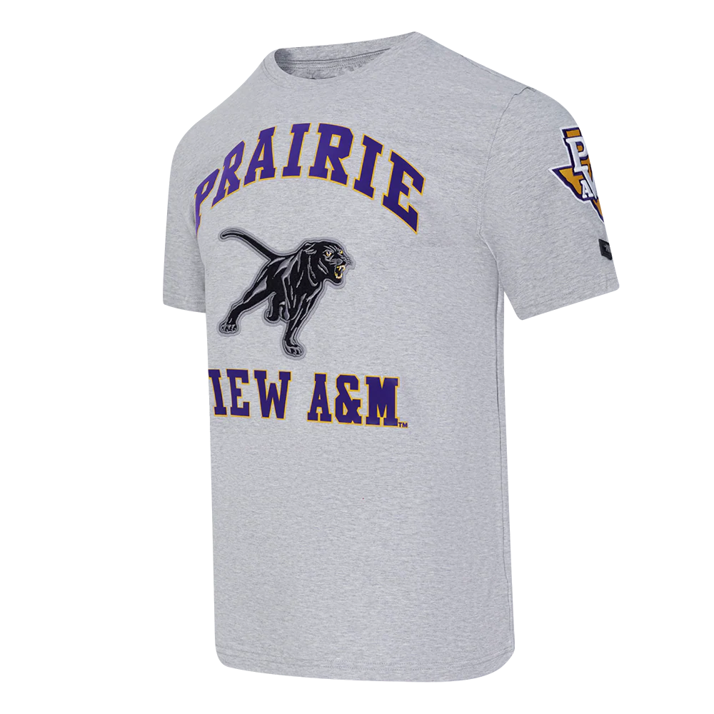 PRAIRIE VIEW A&M UNIVERSITY CLASSIC MEN'S STACKED LOGO TEE