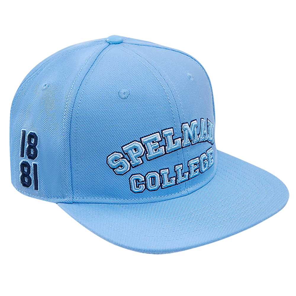 SPELMAN COLLEGE CLASSIC UNISEX PRIMARY LOGO WOOL SNAPBACK