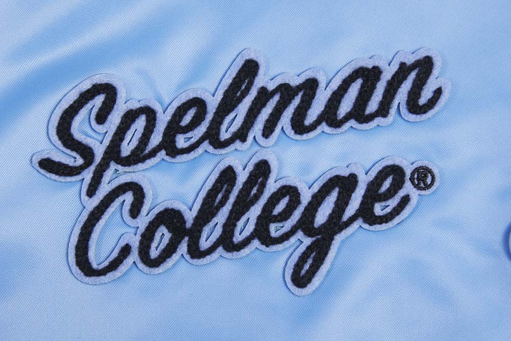 SPELMAN COLLEGE CLASSIC RIB SATIN JACKET
