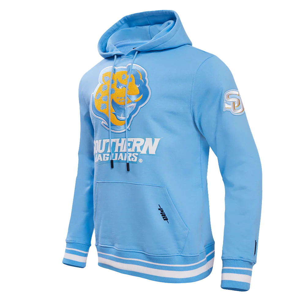 SOUTHERN UNIVERSITY CLASSIC MEN'S STACKED LOGO PULLOVER HOODIE