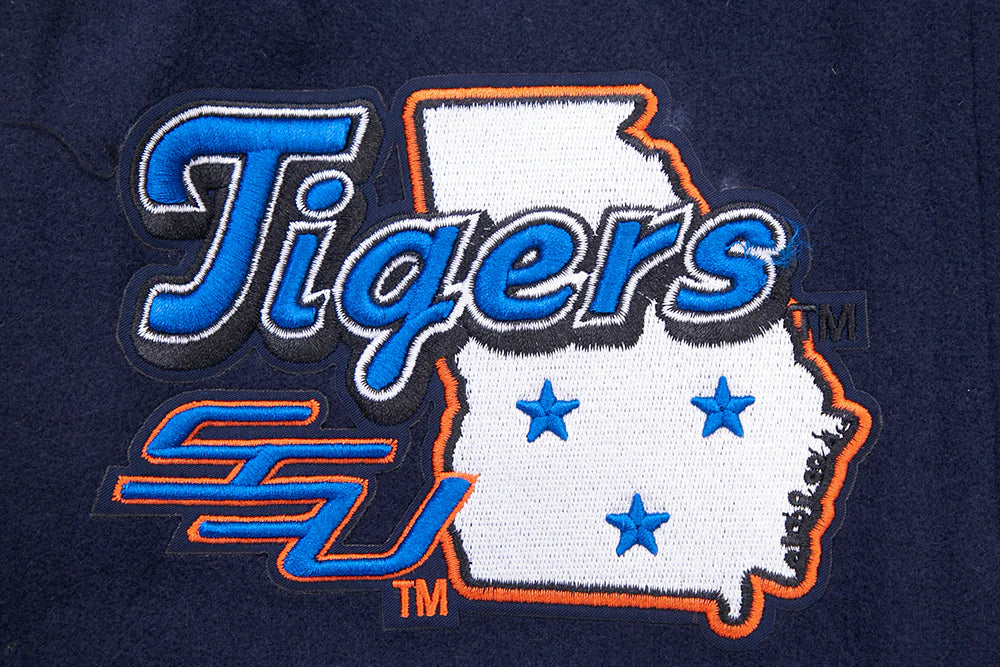 SAVANNAH STATE UNIVERSITY HOMECOMING RIB WOOL VARSITY JACKET