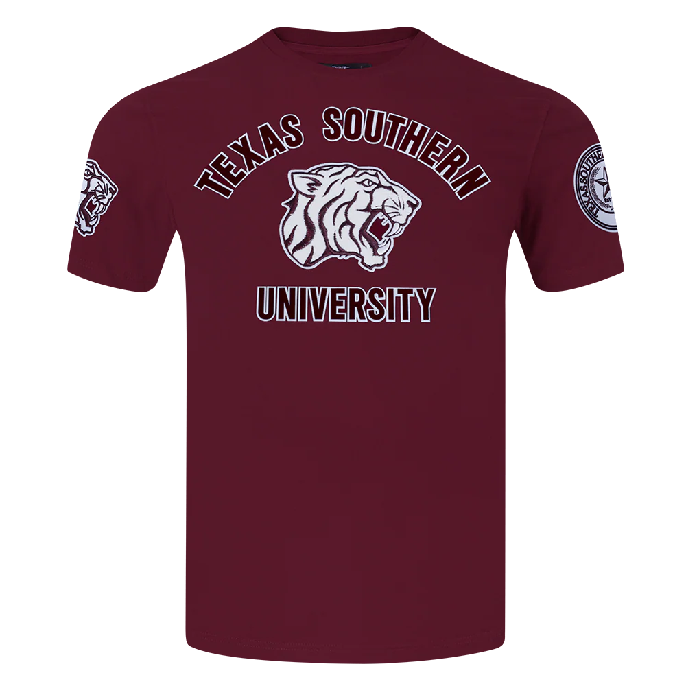 TEXAS SOUTHERN UNIVERSITY CLASSIC MEN'S STACKED LOGO TEE