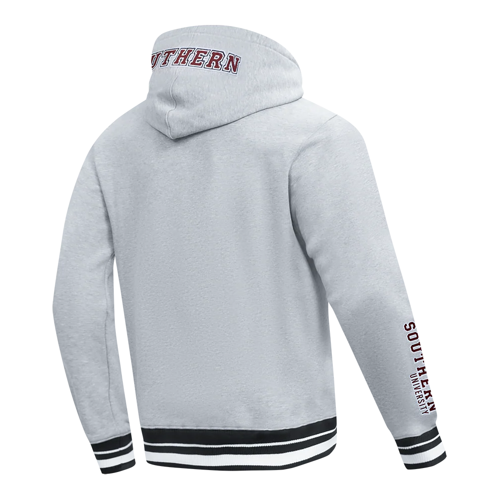 TEXAS SOUTHERN UNIVERSITY CLASSIC MEN'S STACKED LOGO PULLOVER HOODIE