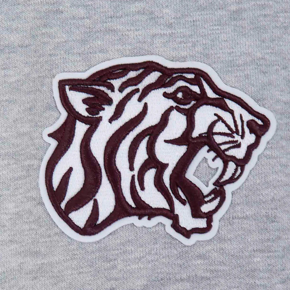 TEXAS SOUTHERN UNIVERSITY CLASSIC WOMEN'S FLEECE CROPPED PULLOVER HOODIE