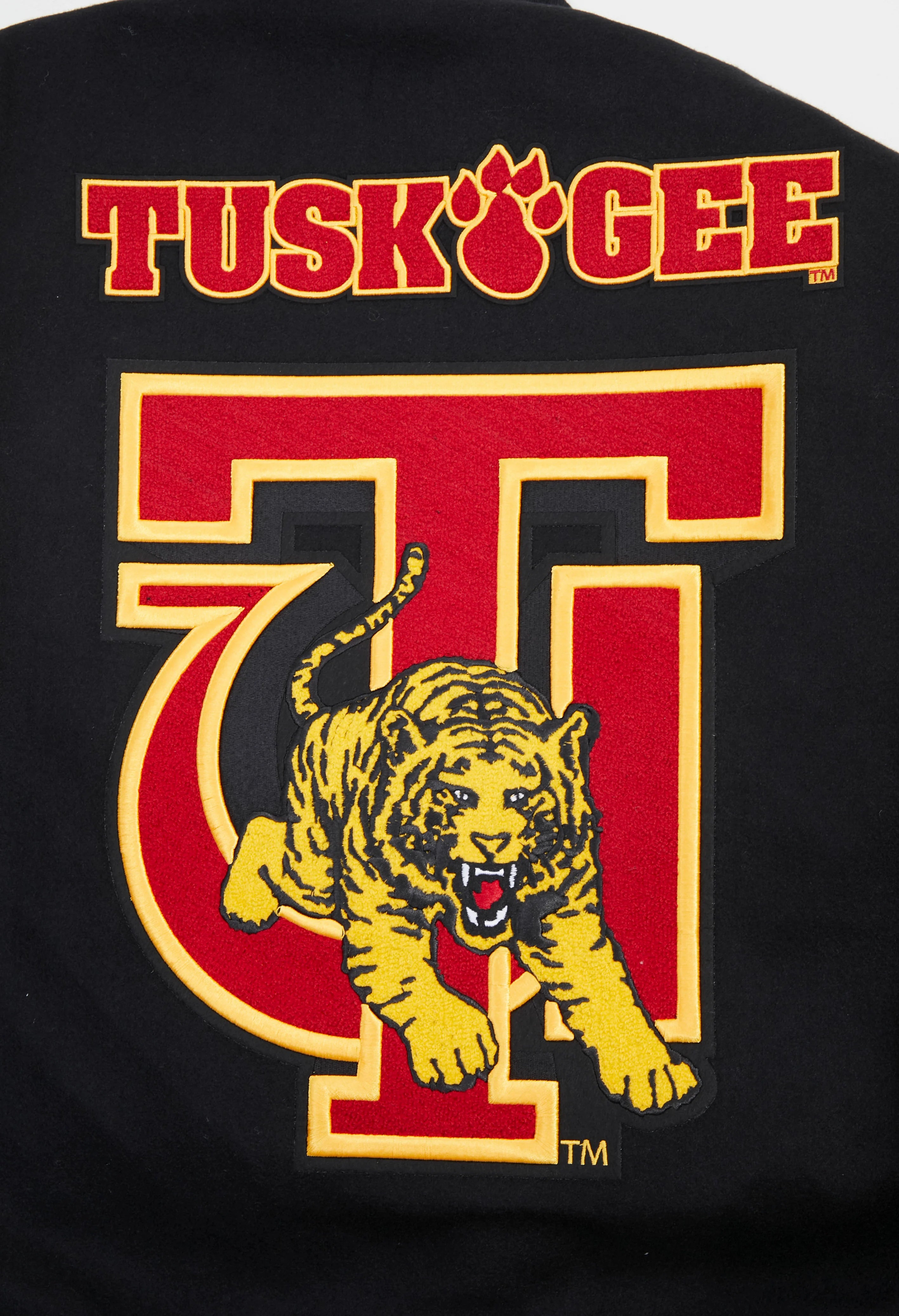 TUSKEGEE UNIVERSITY CLASSIC WOOL MEN'S VARSITY JACKET