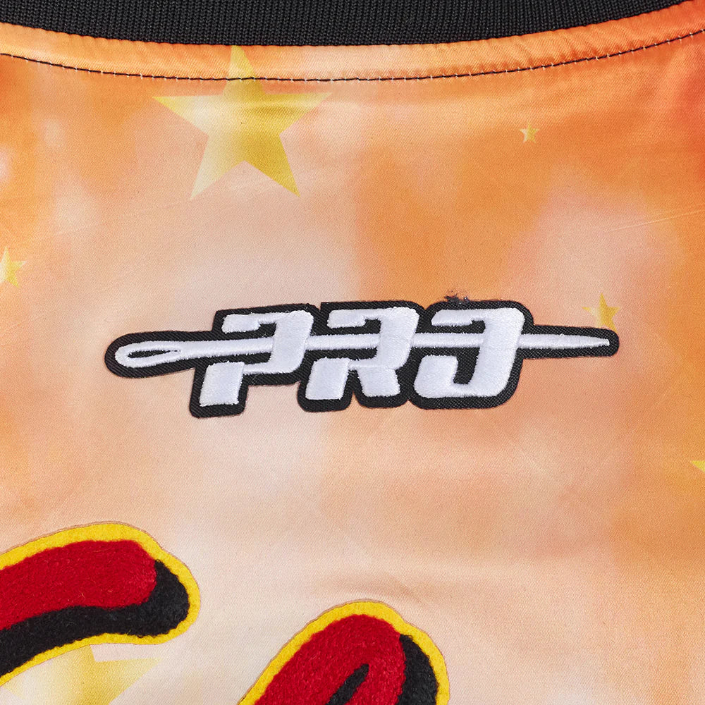 TUSKEGEE UNIVERSITY HBCU X NBA ALL STAR 2025 MEN'S SUBLIMATED SATIN JACKET