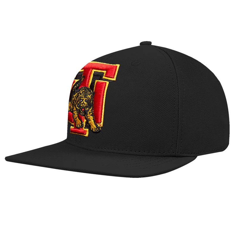 TUSKEGEE UNIVERSITY CLASSIC UNISEX PRIMARY LOGO WOOL SNAPBACK HAT
