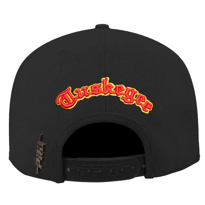 TUSKEGEE UNIVERSITY CLASSIC UNISEX PRIMARY LOGO WOOL SNAPBACK HAT