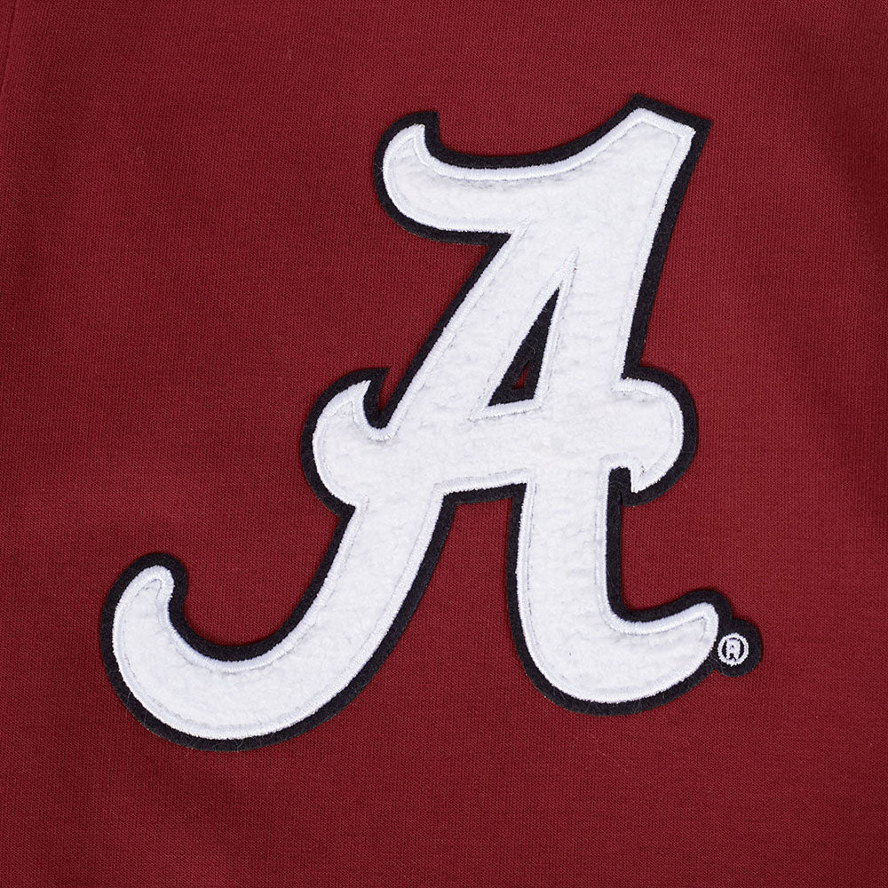 UNIVERSITY OF ALABAMA CLASSIC MEN'S FULL ZIP PULLOVER HOODIE