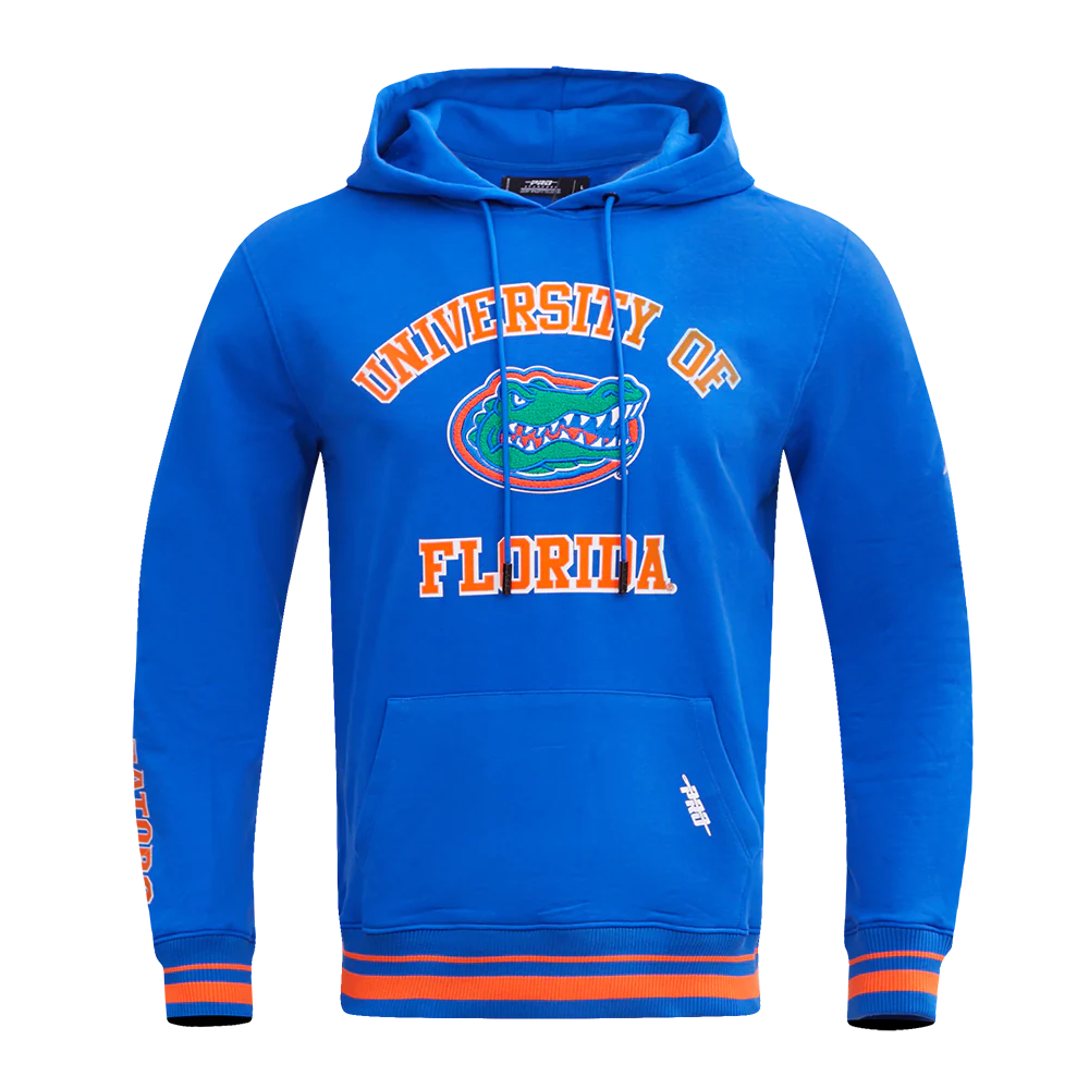 UNIVERSITY OF FLORIDA CLASSIC MEN'S STACKED LOGO PULLOVER HOODIE