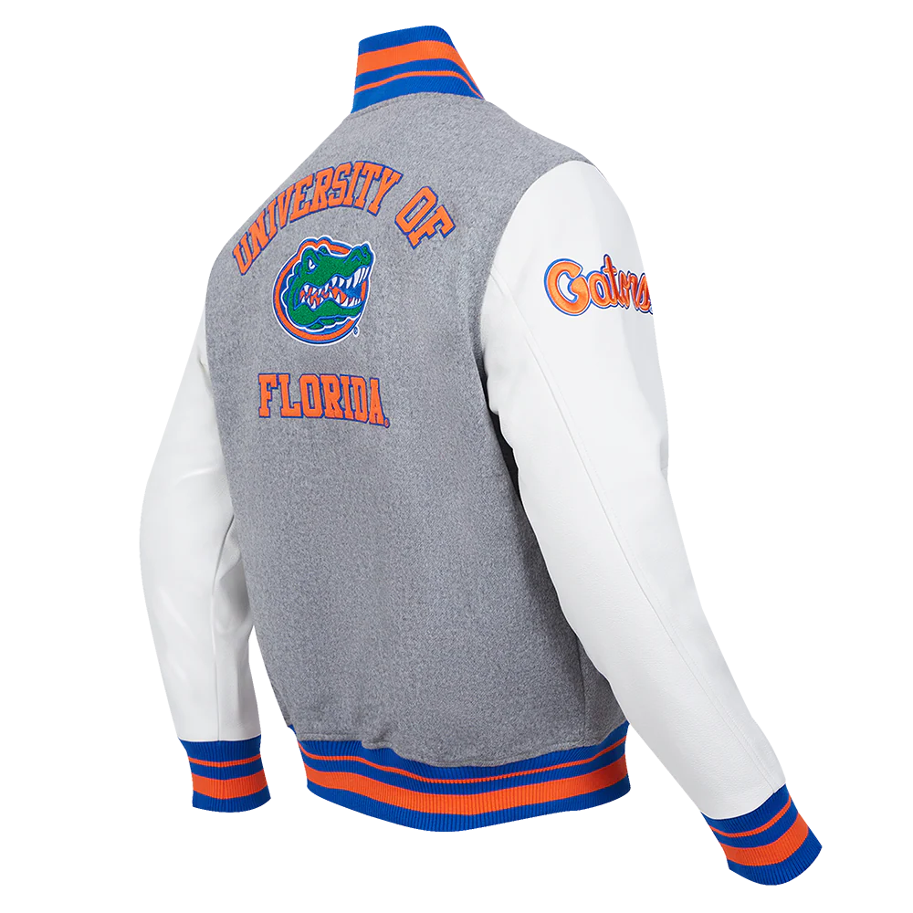 UNIVERSITY OF FLORIDA CLASSIC RIB WOOL VARSITY JACKET